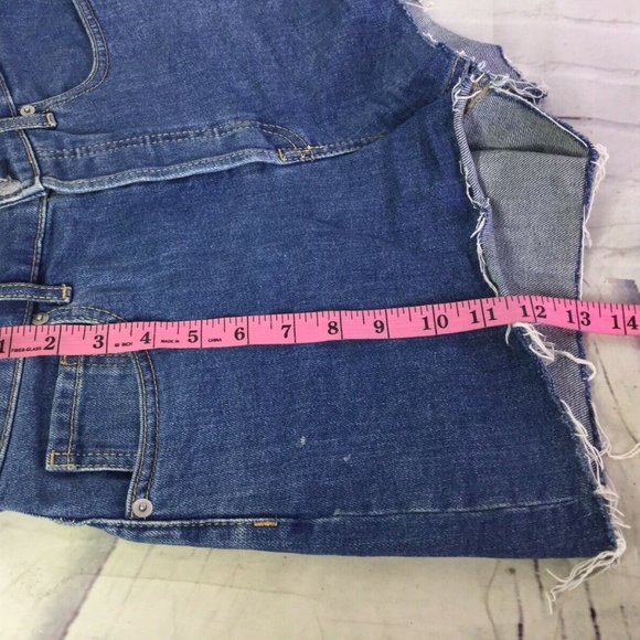 Everlane The Cheeky Short Denim Jean Shorts Blue - Picture 11 of 11